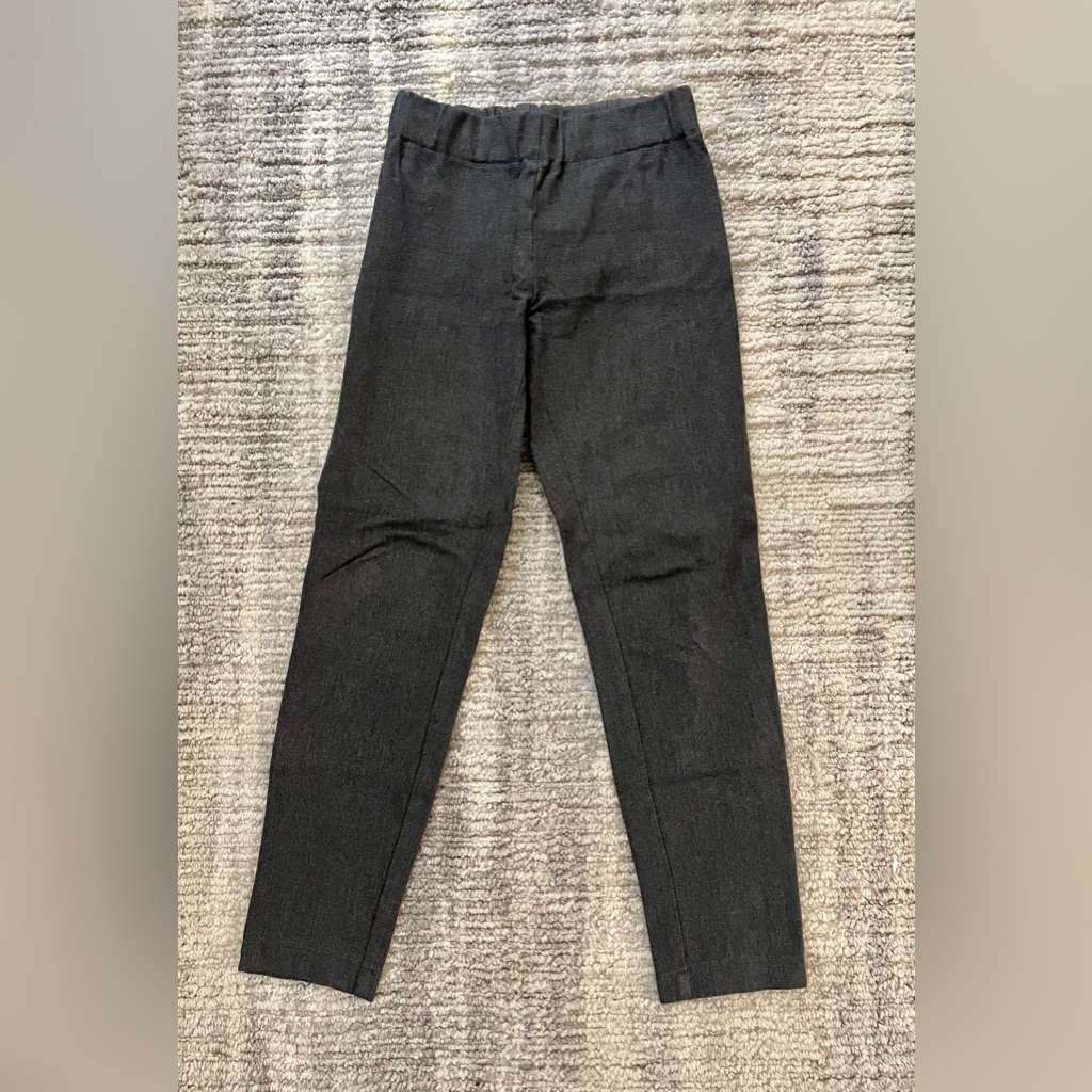 Joseph Size 36 Gray Made In France Stretch-Garbardine Leggings